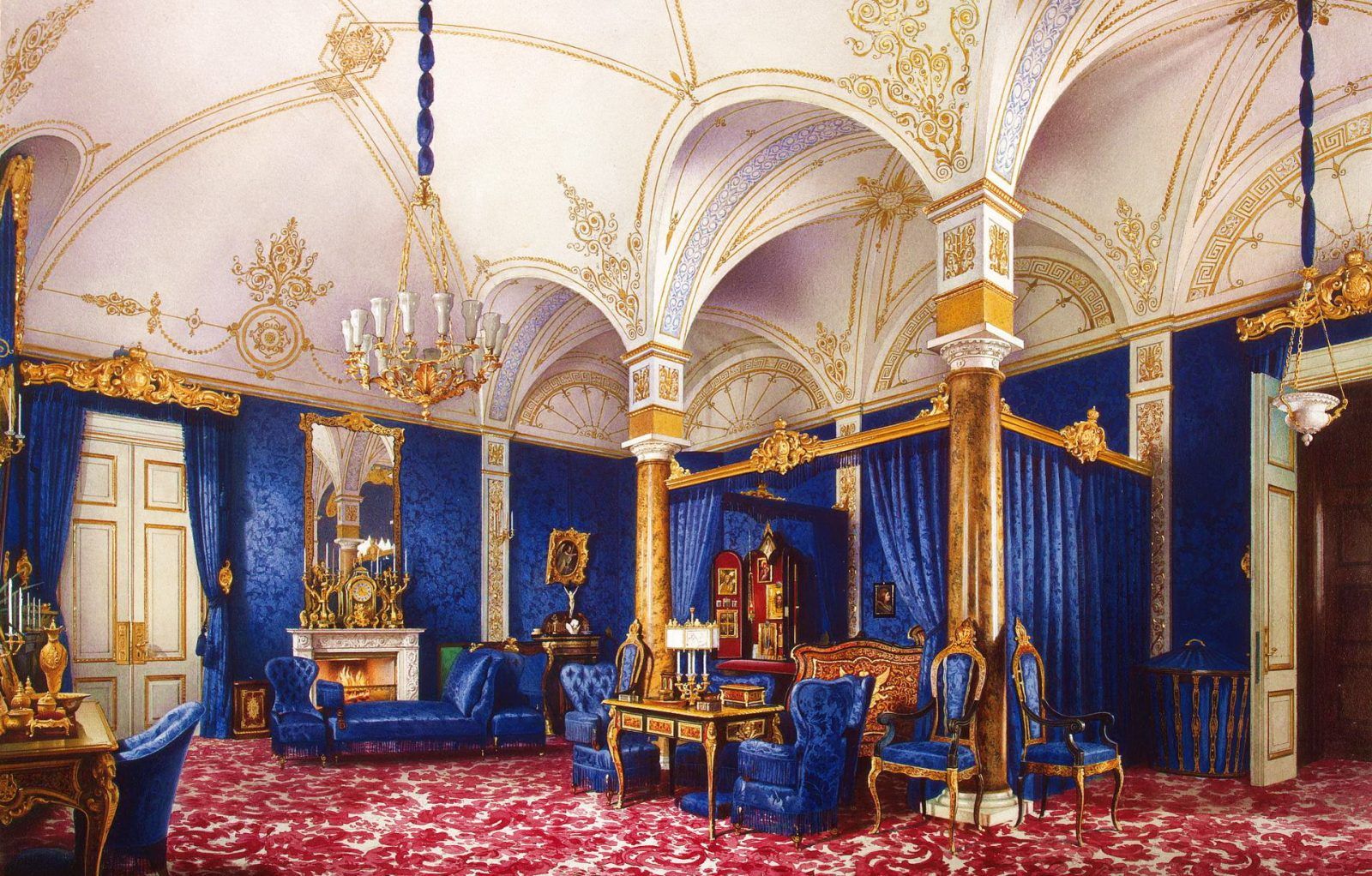 Спальня Марии Александровны