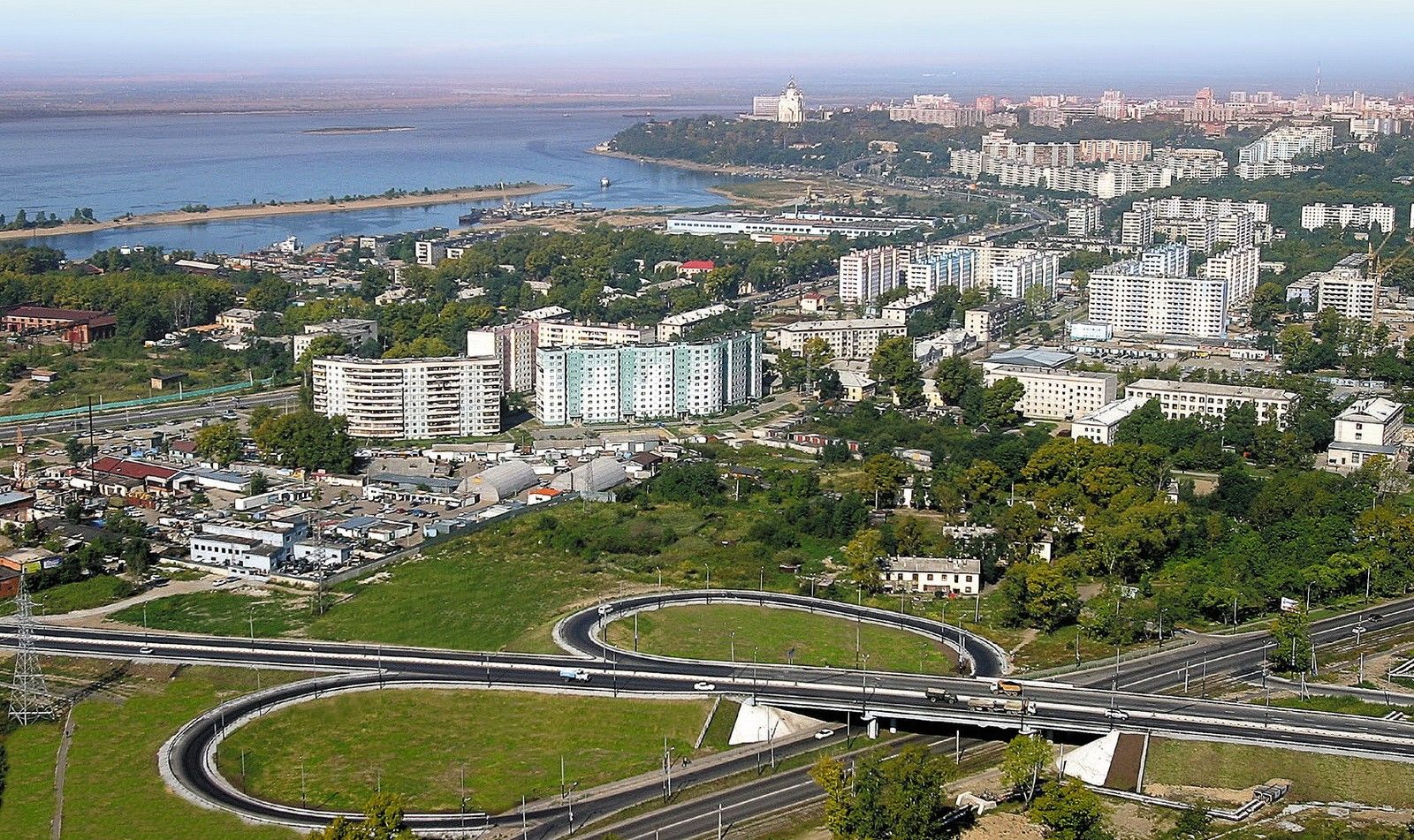 Хабаровск на берегах Амура